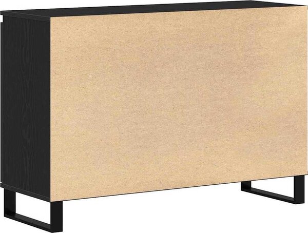 VidaXL Příborník 101,5 x 35 x 70 cm kompozitní dřevo [862935] Barva: Černý dub