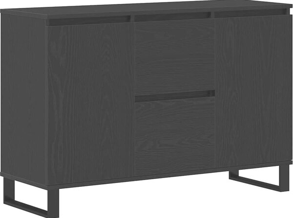 VidaXL Příborník 101,5 x 35 x 70 cm kompozitní dřevo [862935] Barva: Černý dub
