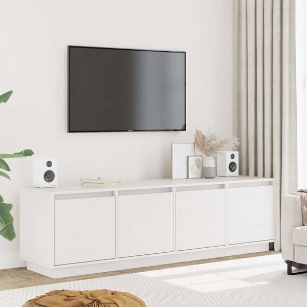 VidaXL TV skříňka 156 x 37 x 45 cm masivní borové dřevo [869994] Barva: Voskově hnědá