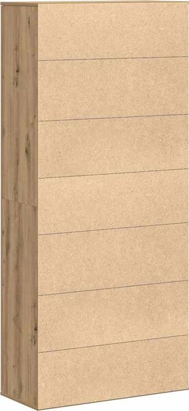 VidaXL Skříň highboard 80 x 35 x 180 cm kompozitní dřevo [3365562] Barva: Černý dub
