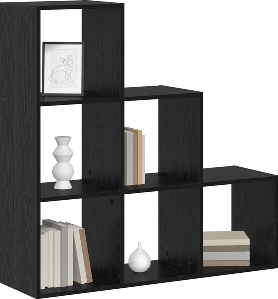 VidaXL Knihovna/dělící stěna 3patrová 99x29x99 cm kompozit [879662] Barva: dub sonoma
