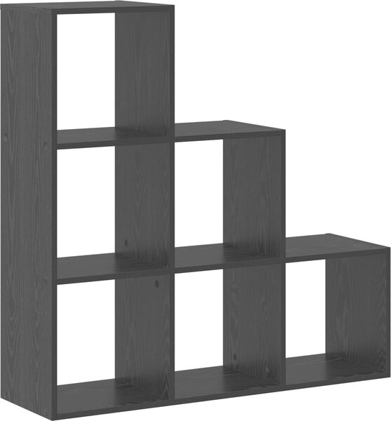 VidaXL Knihovna/dělící stěna 3patrová 99x29x99 cm kompozit [879662] Barva: dub sonoma