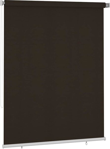 VidaXL Venkovní roletová žaluzie 90 % blokování UV 180 x 230 cm [43453] Barva: Hnědá