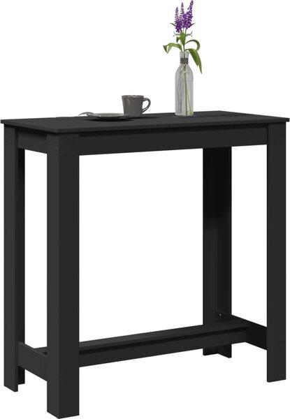 VidaXL Barový stůl 102 x 50 x 103,5 cm kompozitní dřevo [868079] Barva: Bílá