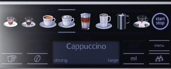 Siemens EQ.6 plus s500 TE655319RW Espresso Espresso kávovar 1,7 l Plně automatické