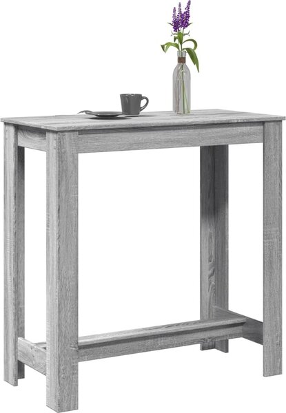 VidaXL Barový stůl 102 x 50 x 103,5 cm kompozitní dřevo [868079] Barva: Bílá