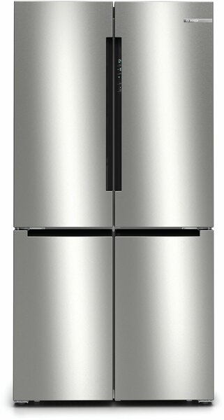 Bosch Serie 4 KFN96VPEA lednice s mrazničkou (vedle sebe) Stojací 605 l E Nerezová ocel