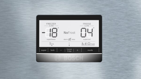 Bosch Serie 6 KGN86AIDR lednice/mrazák Stojací 631 l D Nerezová ocel