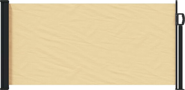VidaXL Zatahovací boční markýza 100 x 500 cm [42035457] Barva: Písková