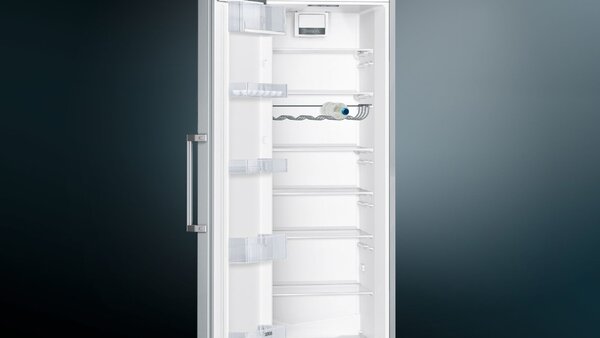 Siemens iQ300 KS36VVIEP lednice Stojací 346 l Nerezová ocel