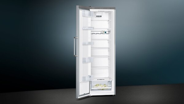 Siemens iQ300 KS36VVIEP lednice Stojací 346 l Nerezová ocel