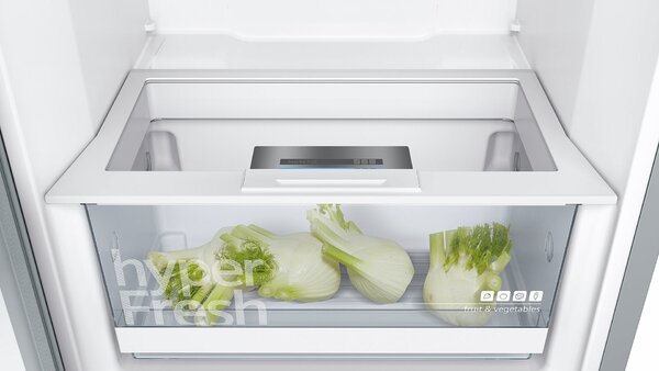 Siemens iQ300 KS36VVIEP lednice Stojací 346 l Nerezová ocel