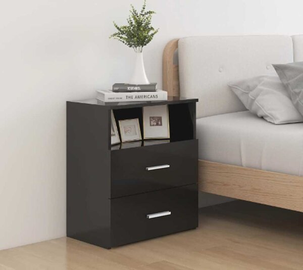 VidaXL Noční stolky 2 ks 50 x 32 x 60 cm kompozitní dřevo [803289] Barva: dub sonoma