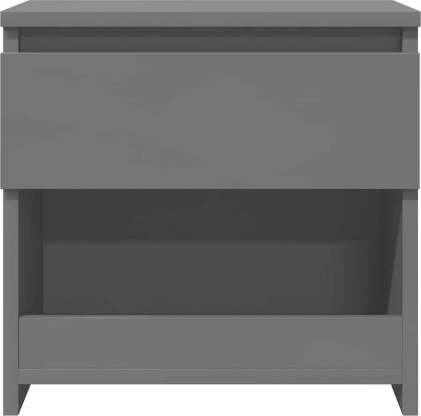 VidaXL Noční stolky 2 ks 40 x 30 x 39 cm kompozitní dřevo [803460] Barva: Černá