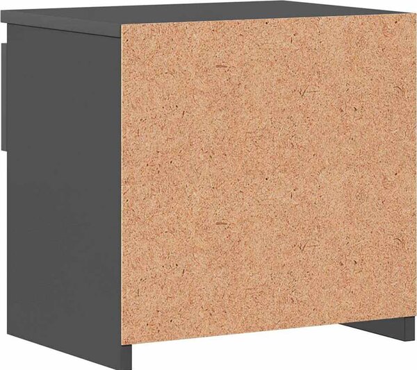 VidaXL Noční stolky 2 ks 40 x 30 x 39 cm kompozitní dřevo [803460] Barva: Černá