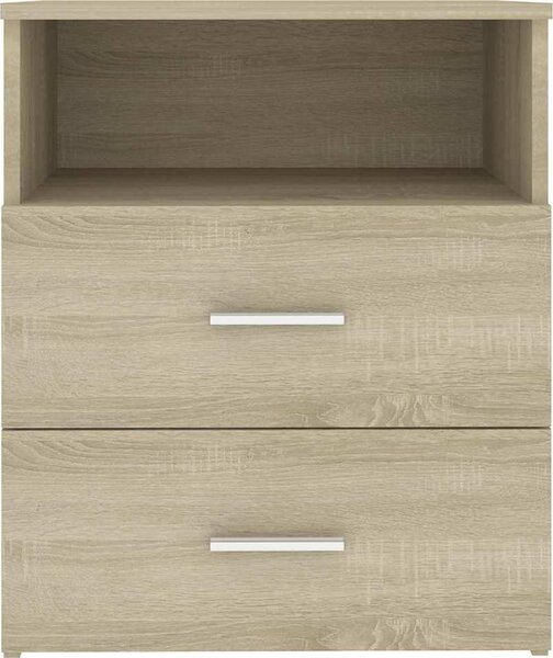 VidaXL Noční stolky 2 ks 50 x 32 x 60 cm kompozitní dřevo [803289] Barva: dub sonoma