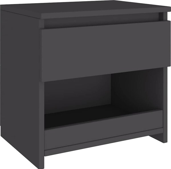 VidaXL Noční stolky 2 ks 40 x 30 x 39 cm kompozitní dřevo [803460] Barva: Černá