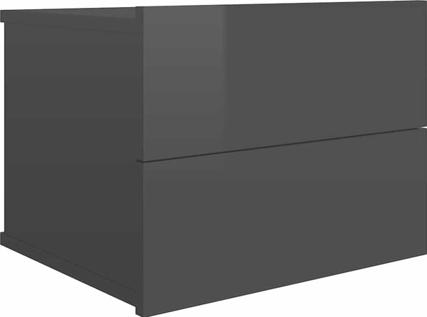 VidaXL Nástěnné noční stolky 2 ks 40 x 32 x 30 cm [801060] Barva: Bílá