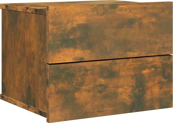 VidaXL Nástěnné noční stolky 2 ks 40 x 32 x 30 cm [801060] Barva: Bílá
