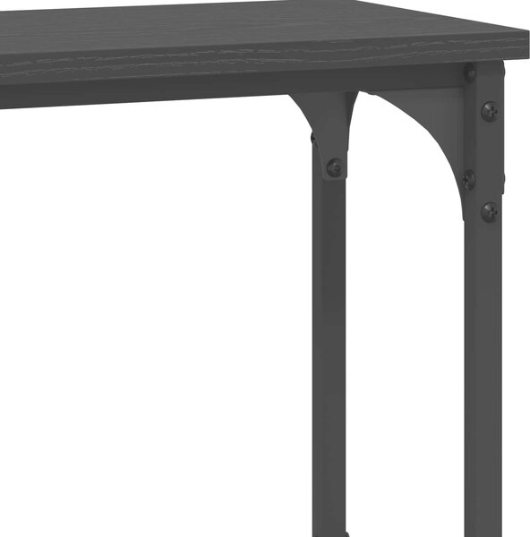 VidaXL Konzolový stolek 100x22,5x75 cm kompozitní dřevo [883505] Barva: dub artisan