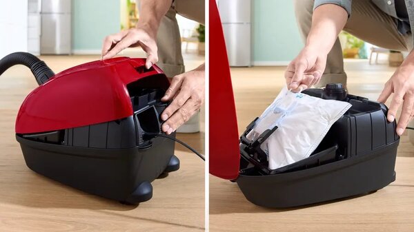 Bosch Serie 4 BGB38RD2 vysavač 4 l Cylindrový Suchý 600 W Prachový sáček