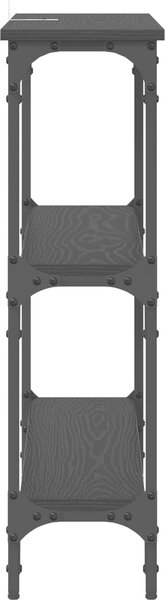 VidaXL Konzolový stolek 100x22,5x75 cm kompozitní dřevo [883505] Barva: dub artisan