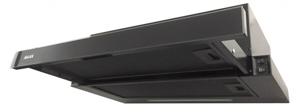 Teleskopický odsavač par MAAN Corona 2 G 60 315 m3/h, černý