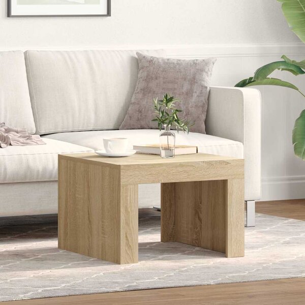VidaXL Konferenční stolek 50 x 50 x 35 cm kompozitní dřevo [875033] Barva: Staré dřevo
