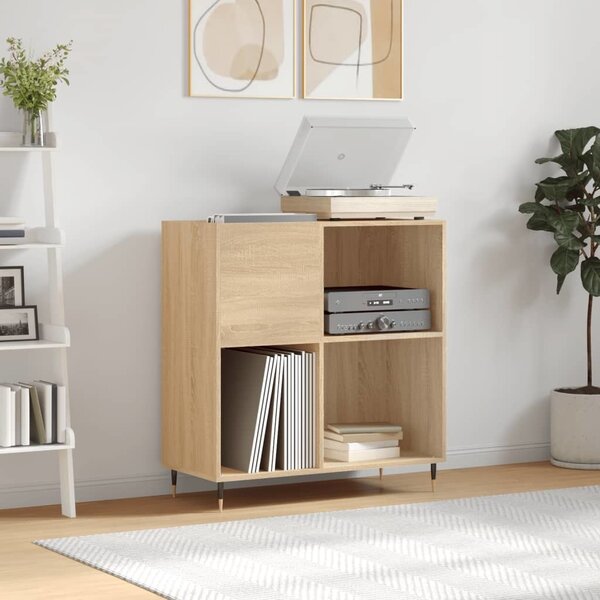 VidaXL Skříňka na LP desky 84,5x38x89 cm kompozitní dřevo [862910] Barva: dub artisan