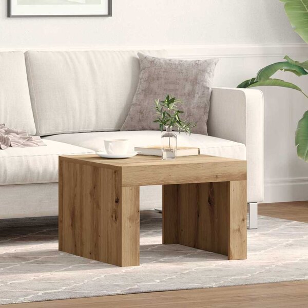 VidaXL Konferenční stolek 50 x 50 x 35 cm kompozitní dřevo [875033] Barva: Staré dřevo