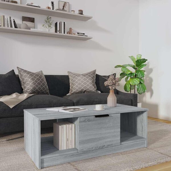 VidaXL Konferenční stolek 102 x 50 x 36 cm kompozitní dřevo [880521] Barva: Staré dřevo