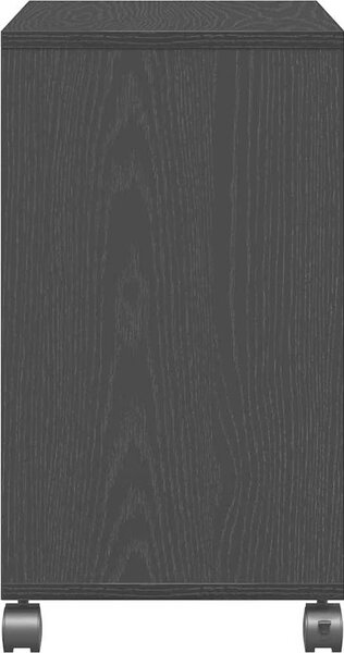 VidaXL Odkládací stolek na kolečkách 50x30x55 cm kompozit [869146] Barva: dub artisan