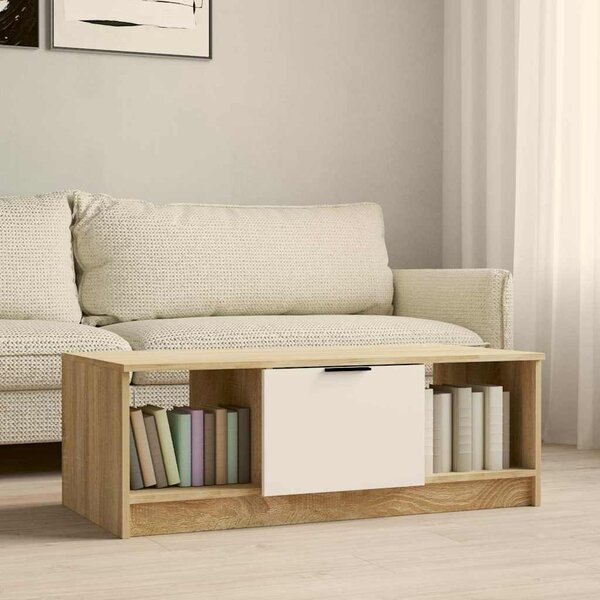 VidaXL Konferenční stolek 102 x 50 x 36 cm kompozitní dřevo [880521] Barva: Staré dřevo