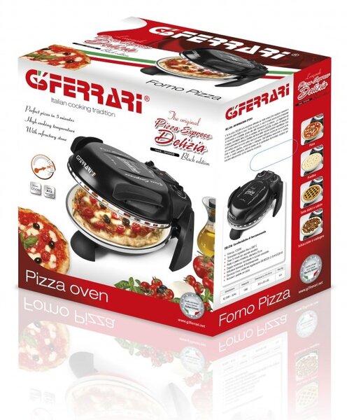 G3Ferrari G3 Ferrari Delizia pec na pizzu 1 pizza/pizz 1200 W Černá