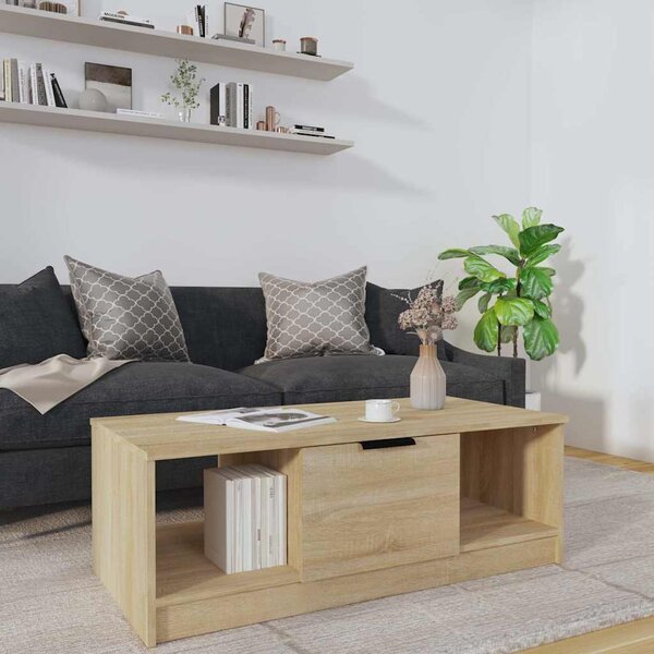 VidaXL Konferenční stolek 102 x 50 x 36 cm kompozitní dřevo [880521] Barva: Staré dřevo
