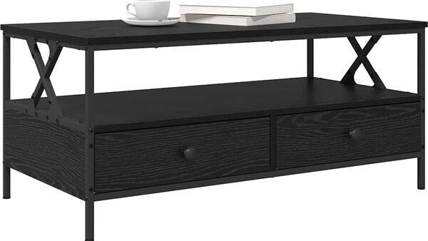 VidaXL Konferenční stolek 100 x 51 x 45 cm kompozitní dřevo [874096] Barva: Staré dřevo