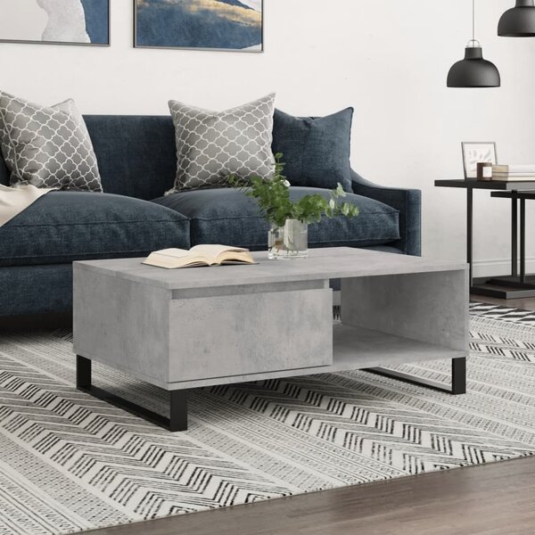 VidaXL Konferenční stolek 90 x 60 x 35 cm kompozitní dřevo [882591] Barva: dub artisan