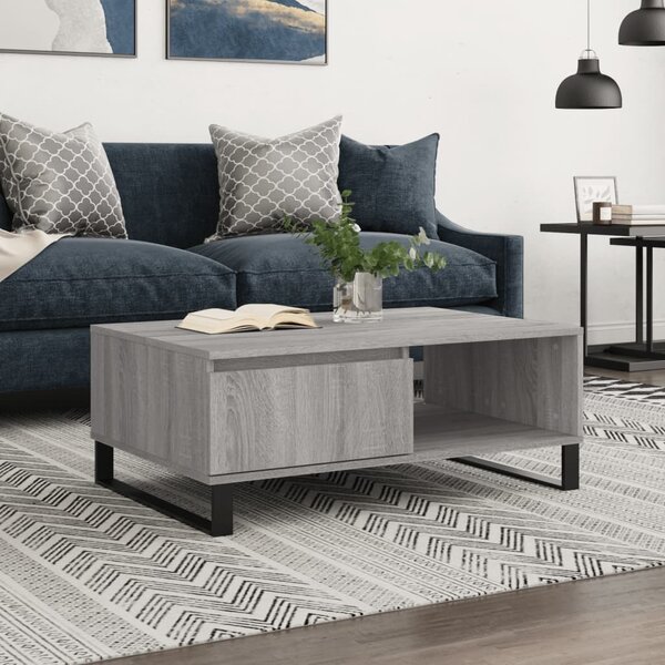 VidaXL Konferenční stolek 90 x 60 x 35 cm kompozitní dřevo [882591] Barva: dub artisan