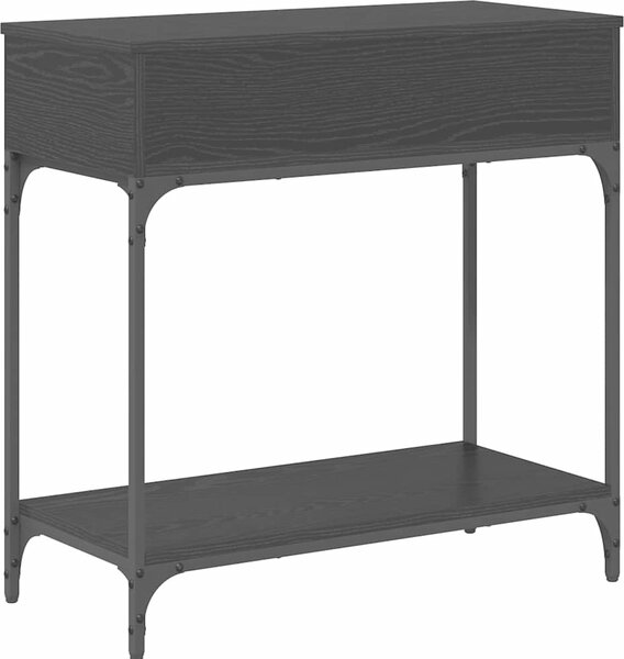 VidaXL Konzolový stolek 75 x 34,5 x 75 cm kompozitní dřevo [871298] Barva: dub artisan