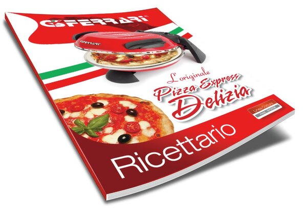G3Ferrari G3 Ferrari Delizia pec na pizzu 1 pizza/pizz 1200 W Červená