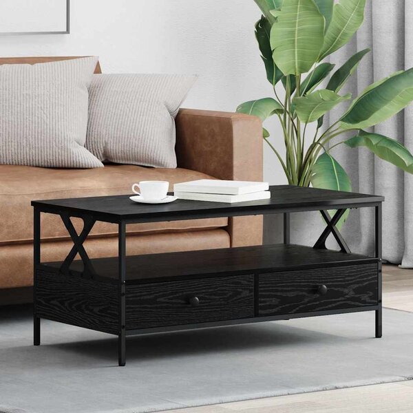 VidaXL Konferenční stolek 100 x 51 x 45 cm kompozitní dřevo [874096] Barva: Staré dřevo