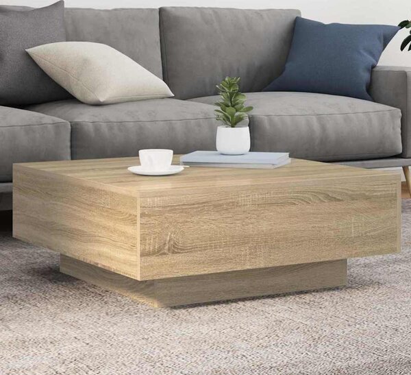 VidaXL Konferenční stolek 80 x 80 x 31 cm kompozitní dřevo [862999] Barva: dub sonoma