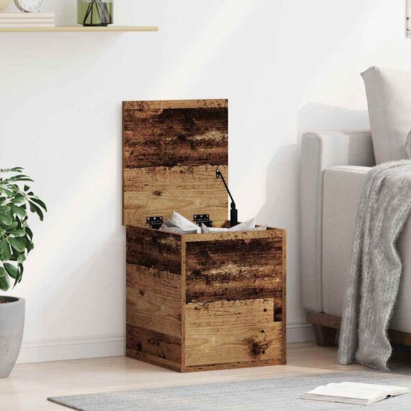 VidaXL Úložný box 40 x 42 x 46 cm kompozitní dřevo [868668] Barva: dub artisan