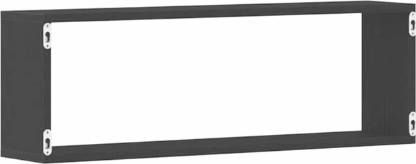 VidaXL Nástěnné obdélníkové police 4 ks 80 x 15 x 26,5 cm [862644] Barva: Bílá