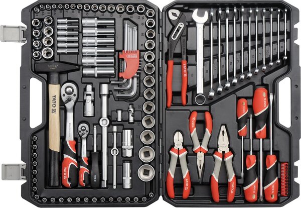 Yato YT-38901 Sada nářadí XXL 1/4-1/2" 122 položek