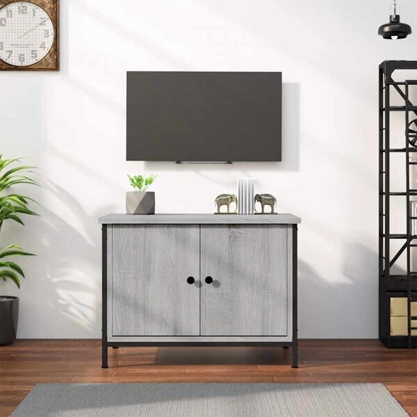 VidaXL TV stolek s dvířky, , 60 x 35 x 45 cm, konstrukční dřevo [873891] Barva: dub artisan