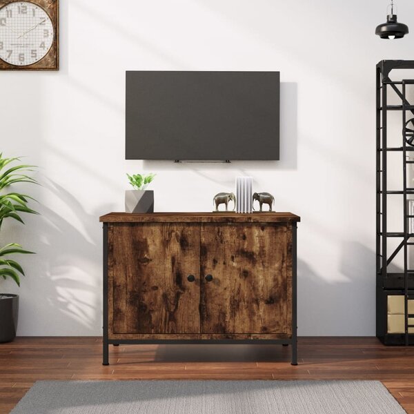 VidaXL TV stolek s dvířky, , 60 x 35 x 45 cm, konstrukční dřevo [873891] Barva: dub artisan