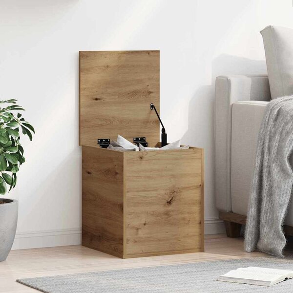 VidaXL Úložný box 40 x 42 x 46 cm kompozitní dřevo [868668] Barva: dub artisan