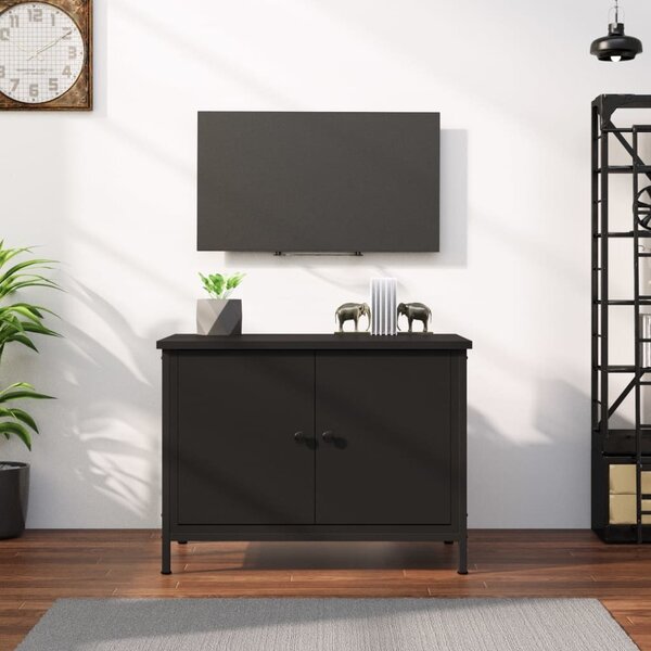 VidaXL TV stolek s dvířky, , 60 x 35 x 45 cm, konstrukční dřevo [873891] Barva: dub artisan