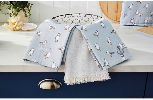 Utěrky v sadě 3 ks 45x65 cm Costal Birds – Cooksmart ®